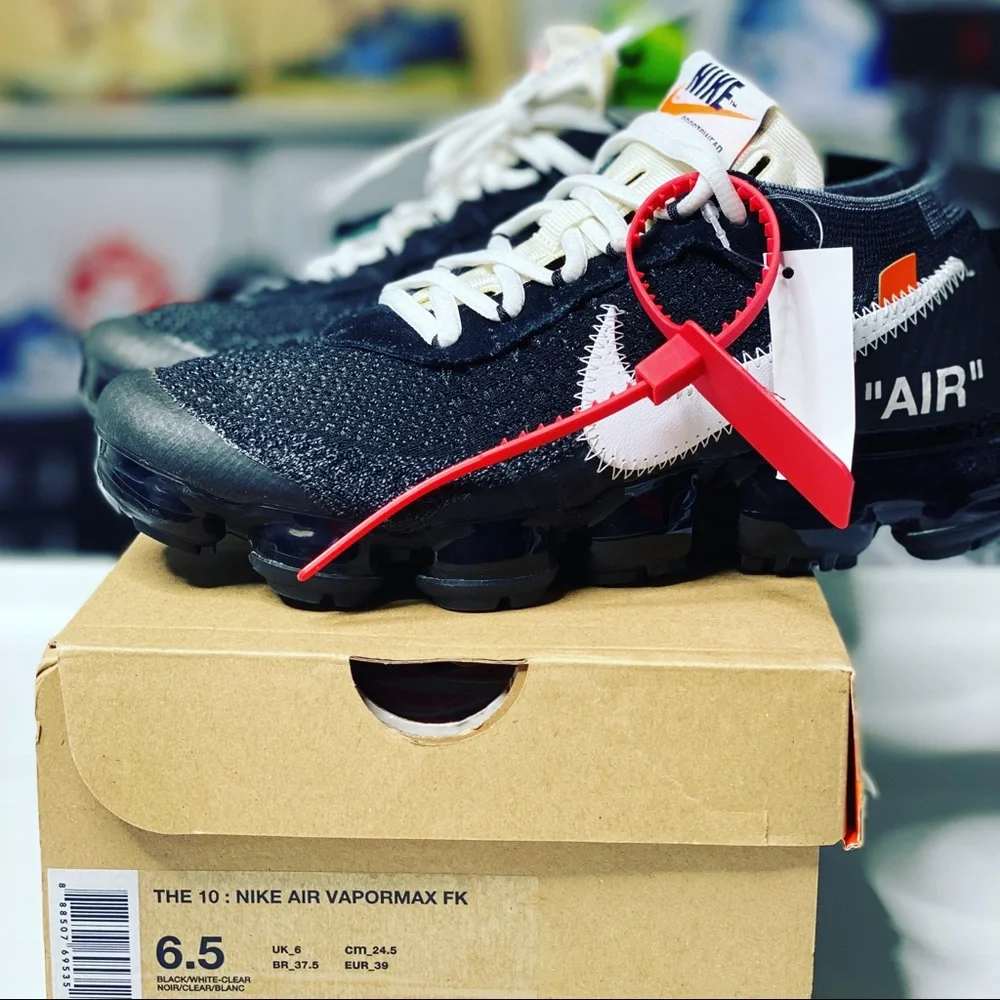 NEW Off-White Vapormax Fk THE 10 Nike Air